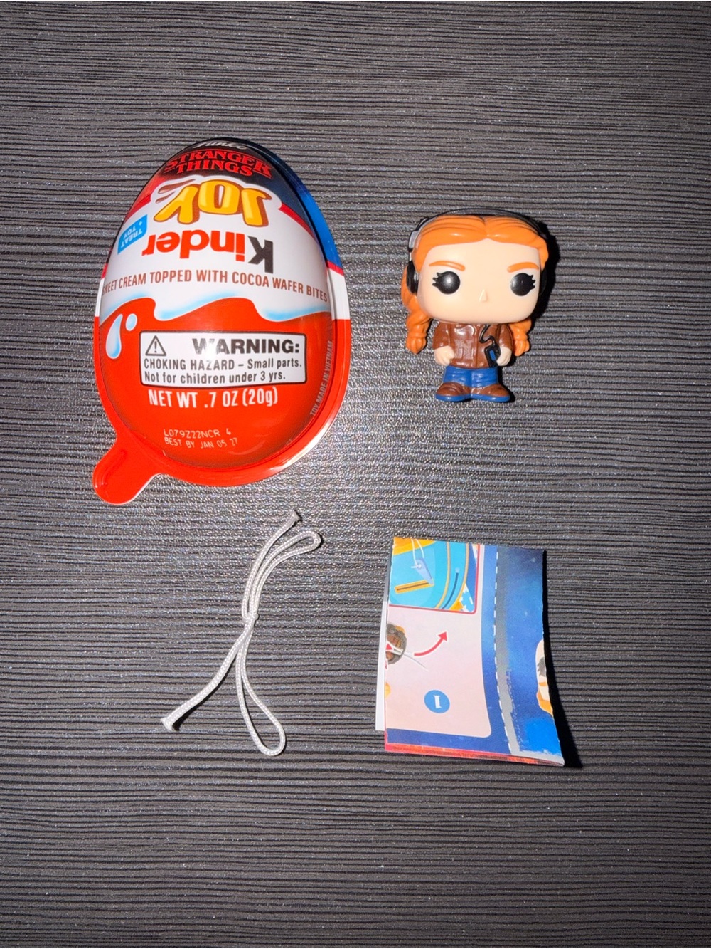 MAX Stranger Things Funko Pop Kinder Egg
